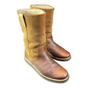 Clark’s Glick Elmfield Tan Combi Boots - 8.5 W